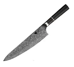 Ніж кухарський 24 см Damascus DK-EK 2001 VG-10 Дамаська сталь 67 шарів