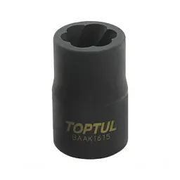 Торцева головка Toptul для пошкоджених гайок 1/2" 17мм (BAAK1617)