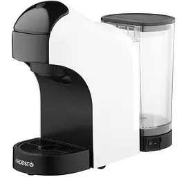 Кавоварка 3 в 1 капсульна Ardesto капсули Nespresso, Nescafe Dolce Gusto, мелена кава, сенсорне керування 0.8 л біла (YCM-CNDE)