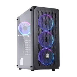 Корпус Qube Shadow RGB Black (SHADOW_FCNU3)
