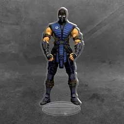 Акрилова колекційна фігурка Мортал комбат Mortal Kombat Саб Зіро 15 см