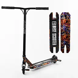 Самокат трюковий Best Scooter 72х13х58 см Різнобарвний 000231672 - мініатюра 2
