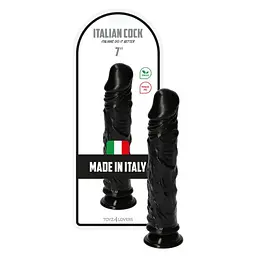Фалоімітатор Toyz4lovers Claudio, 18 см (чорний) - мініатюра 6
