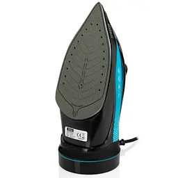 Праска Zilan ZLN0989 з керамічною підошвою, вертикальним паром і знімною станцією 1 шт. бірюзовий (28110-IS) - мініатюра 2