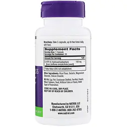 5-гідрокси L-триптофан Natrol 5-НТР 100 мг 30 капс - мініатюра 2