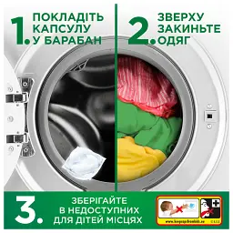 Капсули для прання Ariel Все-в-1 Для чутливої шкіри 30 шт. - мініатюра 8