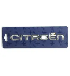 Емблема напис Citroen 1NO C5 скотч 135 x 13 мм