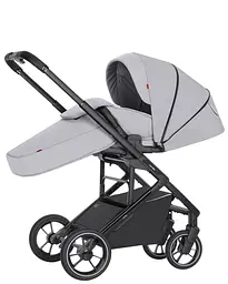 Дитяча прогулянкова коляска книжка для дітей до 3 років до 22 кг Alfa Carrello Graphite Grey - мініатюра 2