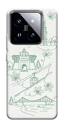 TPU чохол Demsky Heart of Kyiv для Xiaomi 14 Pro