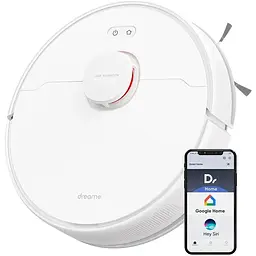 Робот-пилосос з вологим прибиранням Dreame D9 MAX White
