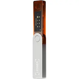 Апаратний гаманець для криптовалют Ledger Nano X Blazing Orange (LNXBO) - мініатюра 4