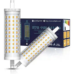 Світлодіодна лампа Bonlux 20W R7s 118 мм Dimmable Warm White 3000K 2000LM Замінити галогенну лампу 200W J118 J Тип