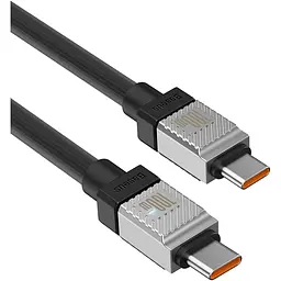 Кабель Baseus CoolPlay Series USB-C to USB-C 100W 1m Black [CAKW000201] [141248] - мініатюра 2