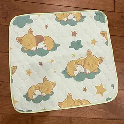 Багаторазова пелюшка для дітей Pelushka Mint Foxes