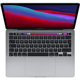 Ноутбук Apple MacBook Pro 13" з Touch Bar M1 (8C CPU/8C GPU) 8 ГБ/512 ГБ (Grade B) Космічний сірий - мініатюра 2