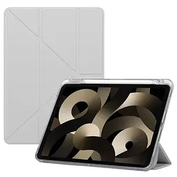 Чохол до планшета BeCover Ultra Slim Origami Transparent Apple iPad Air 11" M2/M3 (2024/2025) Gray (711390) - мініатюра 2