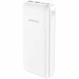 Портативна батарея - зовнішній акб Borofone BJ16A Cube 20000 mAh білий - мініатюра 2