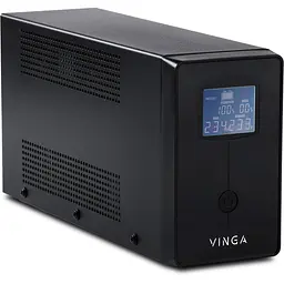 Пристрій безперебійного живлення Vinga LED 1200VA ( VPC-1200PRM3 ) (VPC-1200PRM3) - мініатюра 2