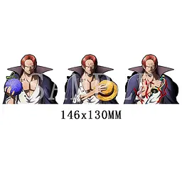 Голографічна наклейка Ван Піс Шанкс One Piece Shanks