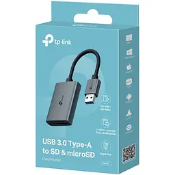 Кардрiдер TP-Link iдер USB 3.0 типу A для SD та microSD 3.0 UA430 (UA430) - мініатюра 5