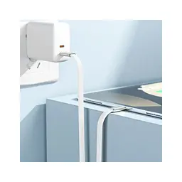Дата кабель USB 2.0 AM to Lightning 1.2m 30W nylon white Acefast (6974316286240) - мініатюра 6
