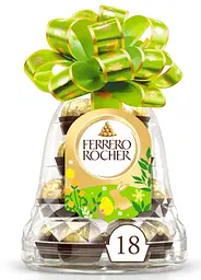 Шоколадні цукерки Ferrero Rocher Cloche 18шт, 200г