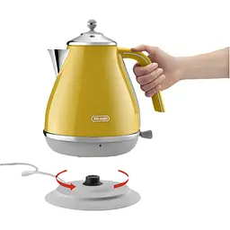 Електрочайник DeLonghi Icona Capitals KBOC 2001 Y [120072] - мініатюра 3