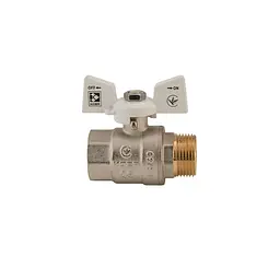 Кран кульовий Koer 3/4" ГШМ (KR.218.W) білий KR0183 - мініатюра 2