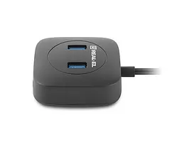 USB-хаб REAL-EL CQ-407 4 ports - мініатюра 4