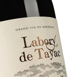 Вино Chateau Tayac Labory De Tayac 2020 червоне сухе 0.75 л - мініатюра 3