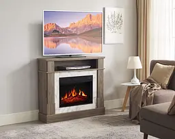 Електрокамін ArtiFlame For Living AF23S дуб сірий - мініатюра 3