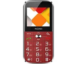 Телефон Nomi i220 з док-станцією червоний (001006070721) - мініатюра 2