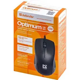 Комп'ютерна мишка Defender Optimum MB-160 Black USB (52160) - мініатюра 4