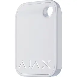 Брелок для керування охоронною системою Ajax Tag White 10шт (000022794) [165125] - мініатюра 3