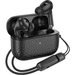 Бездротові TWS навушники Hoco EQ9, вакуумні, BT5.3, 40mAh, 300mAh, 7h, black