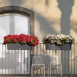 Вазон Lechuza Balconera Cottage, 12 л, мокко (15615) - мініатюра 7