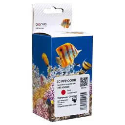 Картридж Barva Canon PFI-1000R 0554C001 80мл red (IC-PFI1000R)