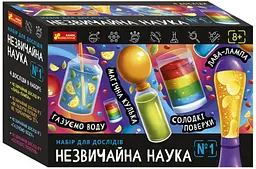 Набір для дослідів "Незвичайна наука №1" 10114155У Ranok-Creative, в коробці (4823076156985)