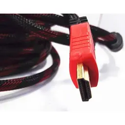 Кабель HDMI HDMI затверджений в обмотку 5м шнур чорний