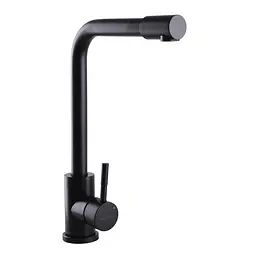 Змішувач для кухні Globus Lux Alpen SUS-403-BB Чорний матовий