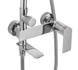 Душова система з виливом Rea Storm chrome REA-P4882 - мініатюра 2