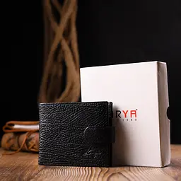 Чоловічий шкіряний гаманець KARYA 11,5х9,5х2 см acs0023956 - мініатюра 9