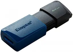 USB флеш-накопичувач Kingston DataTraveler Exodia M 64GB USB-A 3.2 Gen 1 Black/Blue (DTXM/64GB) [76430] - мініатюра 5