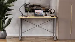 Письмовий стіл Ferrum-decor Серії Конект 75x120x60 сірий ДСП Дуб Артізан 16мм (FRD-104215) - мініатюра 3