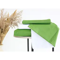 Постільна білизна MirSon Ranforce Elite Green Diego (11-2107 + 18-0130) 2х160х220 (2200004730820) - мініатюра 8
