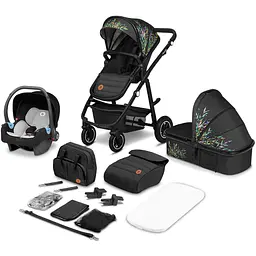 Коляска 3 в 1 Lionelo Amber Dreamin, чорна (LO-AMBER DREAMIN (3in1)) - мініатюра 13