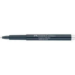 Маркер Faber-Castell для різних поверхонь Creative Marker White, M (1,5 мм), колір білий (31792) - мініатюра 3