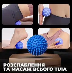 Набір масажних м'ячів PowerPlay PP-4341 Massage Ball 2 шт (PP_4341) - мініатюра 7