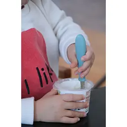 Набір ложка, виделка, ніж Beaba 12+ пастельно-зелений (913642) - мініатюра 7
