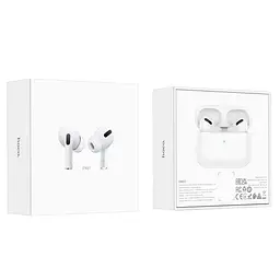 Навушники Hoco бездротові TWS EW27 True wireless білі - мініатюра 2
